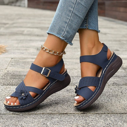 Sandale à Bout Rond – Style Urbain & Chic